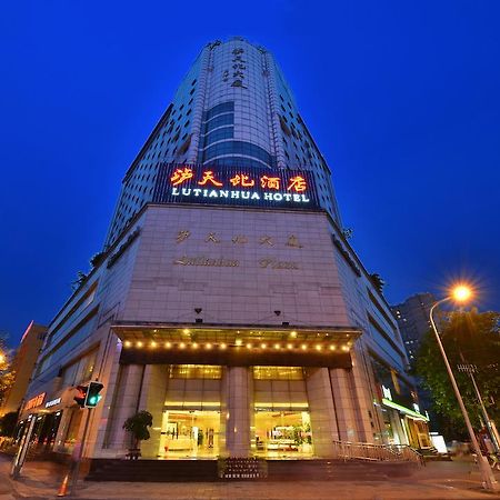Lutianhua Hotel Chengdú Exterior foto