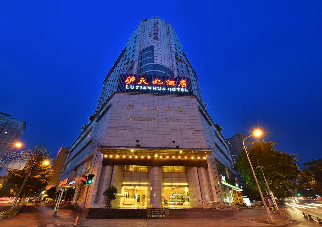 Lutianhua Hotel Chengdú Exterior foto